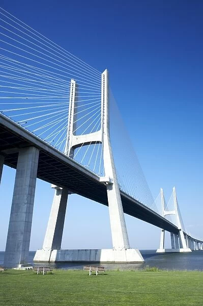 Vasco da Gama bridge over the Rio Tejo (Tagus River)