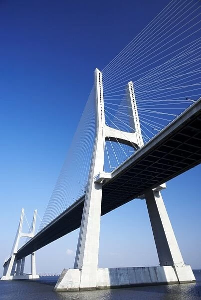 Vasco da Gama bridge over the Tejo river