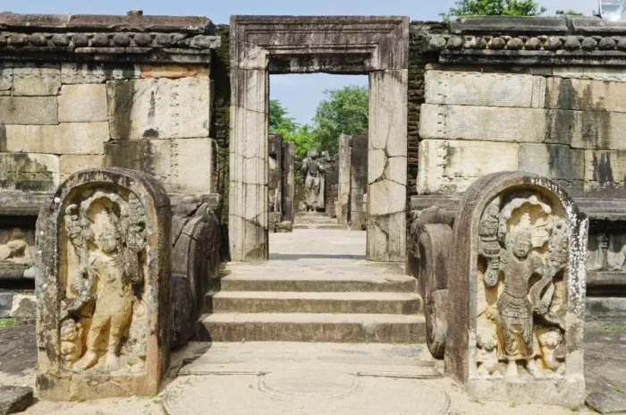 Framed Print : Vatadage, Quadrangle, Polonnaruwa, UNESCO World Heritage Site, North Central Province, Sri Lanka, Asia