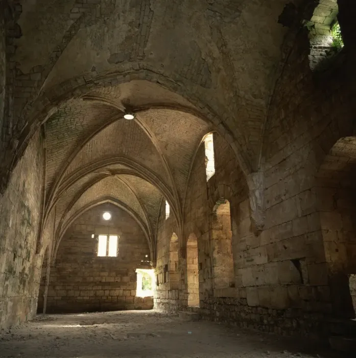 Framed Print : Vaulted corridor in Krak des Chevaliers Framed Print : Vaulted corridor in Krak des Chevaliers