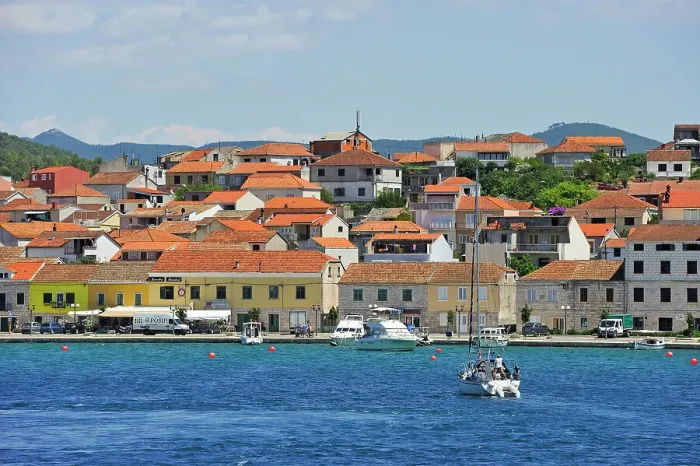 Framed Print : Vela Luka, Korcula island, Croatia, Southeast Europe Framed Print : Vela Luka, Korcula island, Croatia, Southeast Europe
