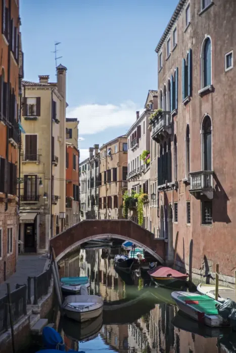 Framed Print : Venetian canal and bridge, Venice, UNESCO World Heritage Site, Veneto, Italy, Europe Framed Print : Venetian canal and bridge, Venice, UNESCO World Heritage Site, Veneto, Italy, Europe