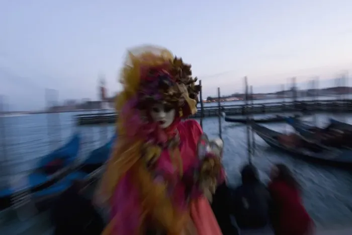 Framed Print : Venice Carnival, San Marco Square with San Giorgio island in the background Framed Print : Venice Carnival, San Marco Square with San Giorgio island in the background