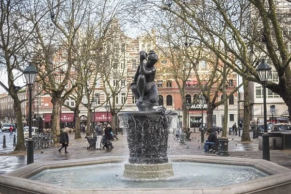Venus Fountain, Sloane Square, London, England, United Kingdom, Europe