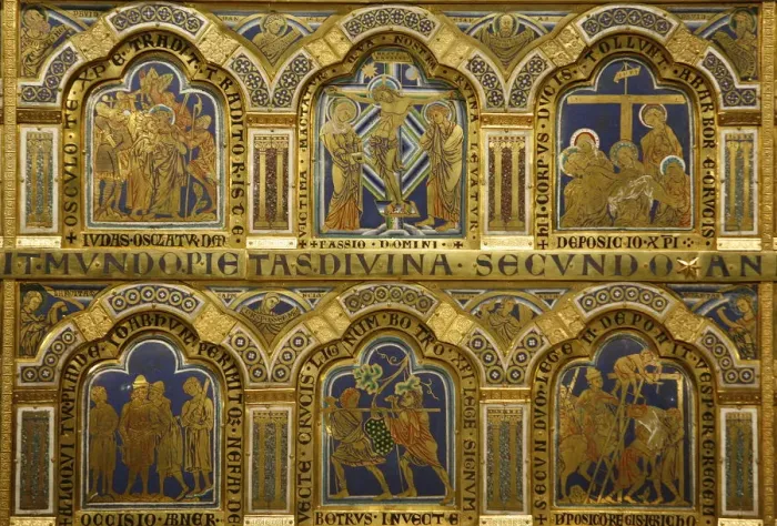 Framed Print : The Verdun Altar, artwork completed by Nicholas of Verdun in 1811, Klosterneuburg Framed Print : The Verdun Altar, artwork completed by Nicholas of Verdun in 1811, Klosterneuburg