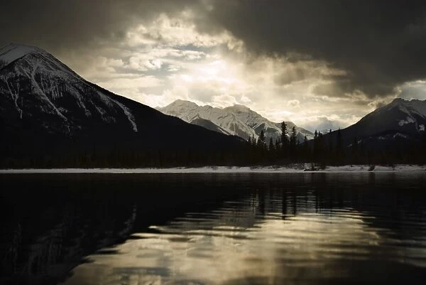 Vermilion Lakes, Banff National Park, UNESCO World Heritage Site, Alberta