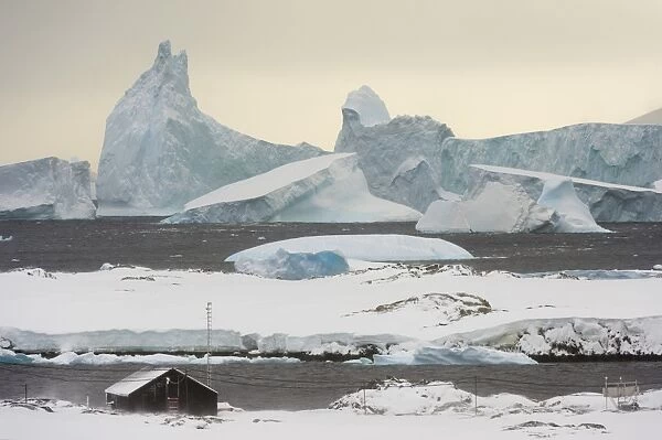 Vernadsky Research Base, the Ukrainian Antarctic station at Marina Point on Galindez