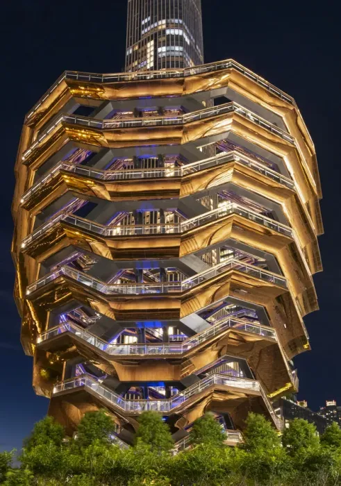 Framed Print : The Vessel at night, Hudson Yards, Manhattan, New York City, New York, United States of America, North America Framed Print : The Vessel at night, Hudson Yards, Manhattan, New York City, New York, United States of America, North America