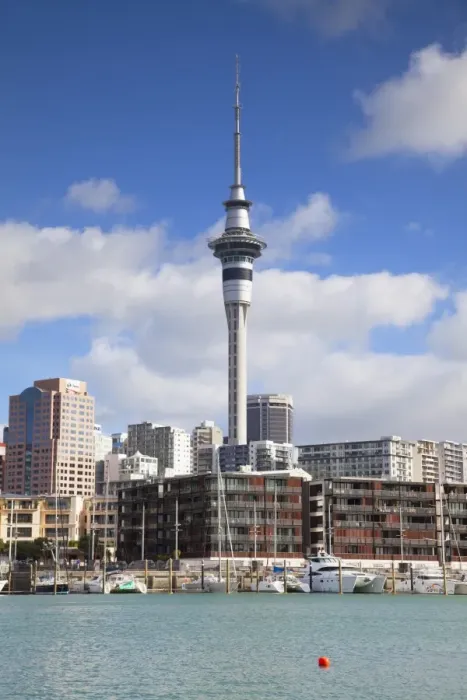 Framed Print : Viaduct Harbour and Sky Tower, Auckland, North Island, New Zealand, Pacific Framed Print : Viaduct Harbour and Sky Tower, Auckland, North Island, New Zealand, Pacific
