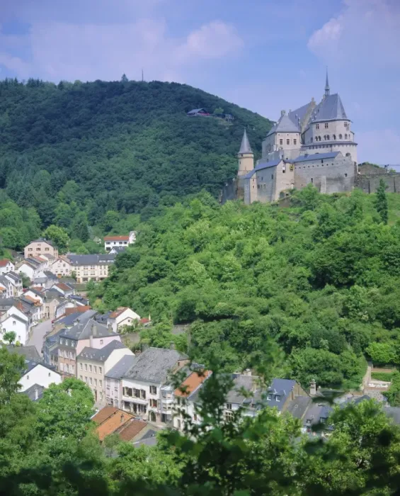 Framed Print : Vianden Castle Framed Print : Vianden Castle