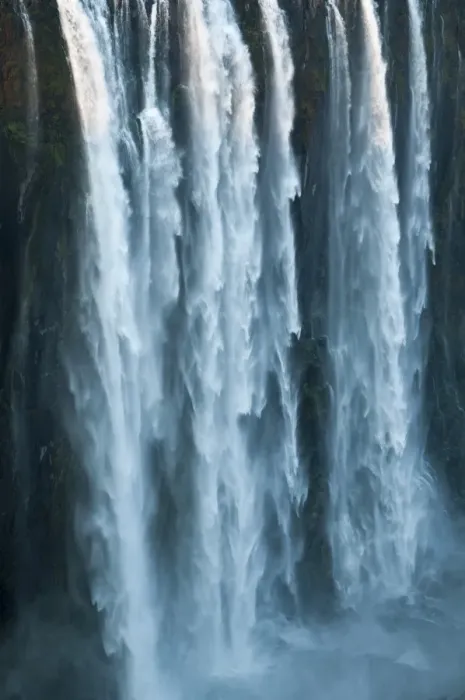Framed Print : Victoria Falls, UNESCO World Heritage Site, Zimbabwe, Africa