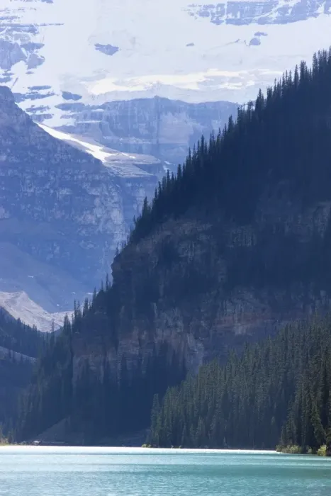 Framed Print : Victoria Glacier, Lake Louise, Banff National Park, UNESCO World Heritage Site