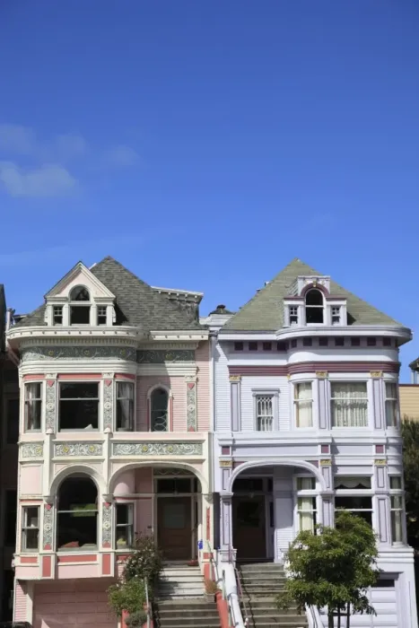 Framed Print : Victorian architecture, Painted Ladies, Alamo Square, San Francisco, California, United States of America, North America Framed Print : Victorian architecture, Painted Ladies, Alamo Square, San Francisco, California, United States of America, North America