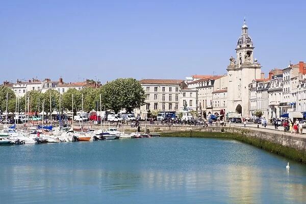Vieux Port, the old harbour, La Rochelle, Charente-Maritime, France, Europe
