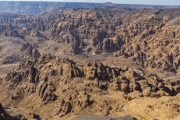 View over the Al Ula valley, Kingdom of Saudi Arabia, Middle East