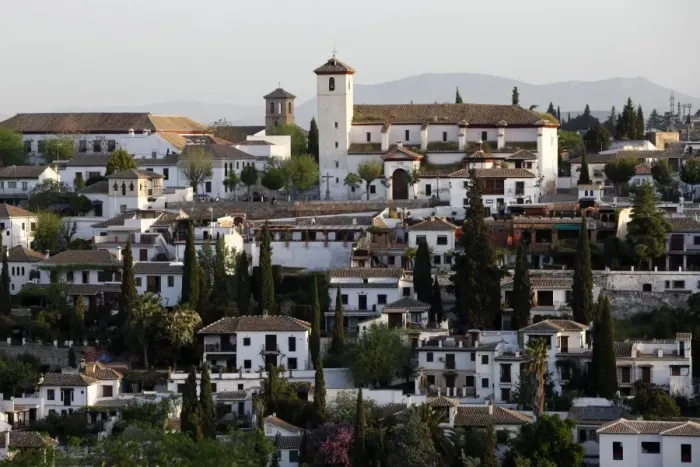 Framed Print : View of the Albaicin, Granada, Andalucia, Spain, Europe Framed Print : View of the Albaicin, Granada, Andalucia, Spain, Europe