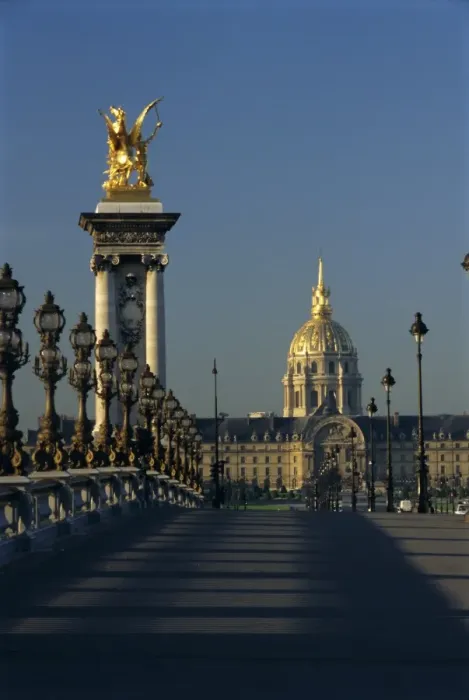 Framed Print : View from Alexandre III bridge of Grand Palais and Petit Palais, Paris, France, Europe Framed Print : View from Alexandre III bridge of Grand Palais and Petit Palais, Paris, France, Europe