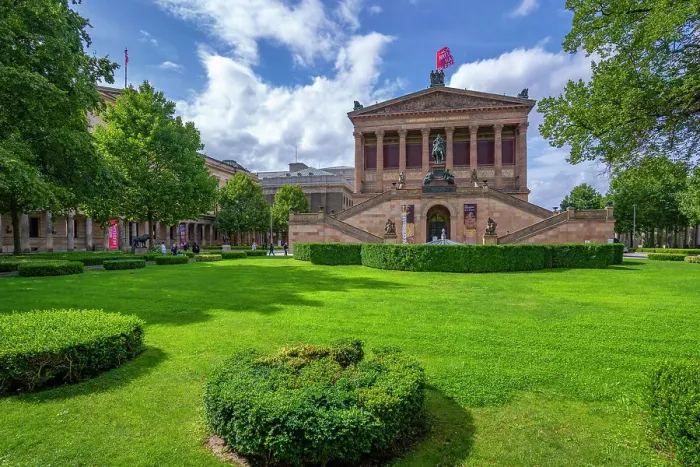 Framed Print : View of Alte Nationalgalerie and Kolonnadenhof, UNESCO World Heritage Site, Museum Island, Mitte, Berlin, Germany, Europe Framed Print : View of Alte Nationalgalerie and Kolonnadenhof, UNESCO World Heritage Site, Museum Island, Mitte, Berlin, Germany, Europe