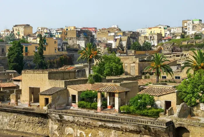 Framed Print : View of the archaeological site of Herculaneum, UNESCO World Heritage Site, province of Naples, Campania region, Italy, Europe Framed Print : View of the archaeological site of Herculaneum, UNESCO World Heritage Site, province of Naples, Campania region, Italy, Europe