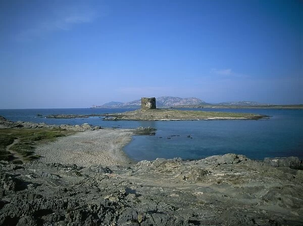 View of Asinara Island