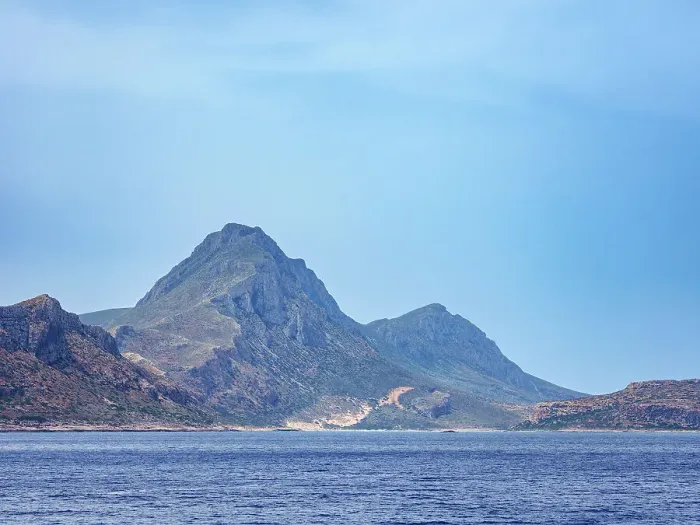 Framed Print : View towards the Balos Lagoon, Gramvousa Peninsula, Chania Region, Crete, Greek Islands, Greece, Europe Framed Print : View towards the Balos Lagoon, Gramvousa Peninsula, Chania Region, Crete, Greek Islands, Greece, Europe