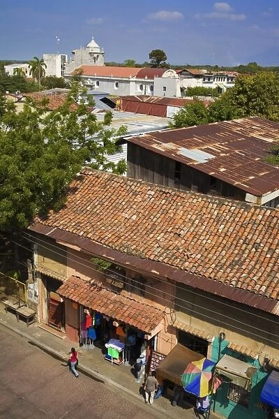 View from Basilica de La Asuncion, City of Leon, Department of Leon, Nicaragua