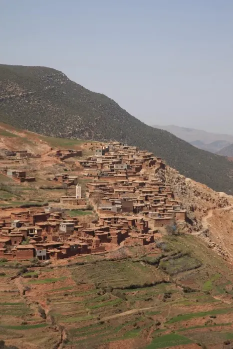 Framed Print : View of Berber Village in the Atlas Mountains, Morocco, North Africa, Africa Framed Print : View of Berber Village in the Atlas Mountains, Morocco, North Africa, Africa