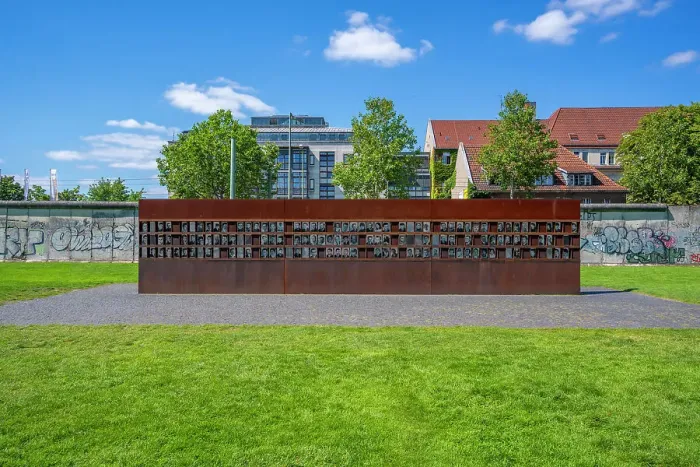 Framed Print : View of the Berlin Wall Memorial, Memorial Park, Bernauer Strasse, Berlin, Germany, Europe Framed Print : View of the Berlin Wall Memorial, Memorial Park, Bernauer Strasse, Berlin, Germany, Europe