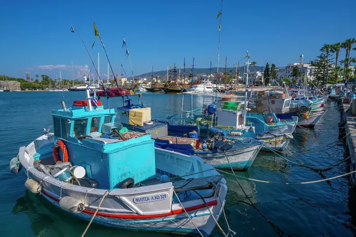 Framed Print : View of boats and ships in Kos Harbour, Kos Town, Kos, Dodecanese, Greek Islands, Greece, Europe Framed Print : View of boats and ships in Kos Harbour, Kos Town, Kos, Dodecanese, Greek Islands, Greece, Europe