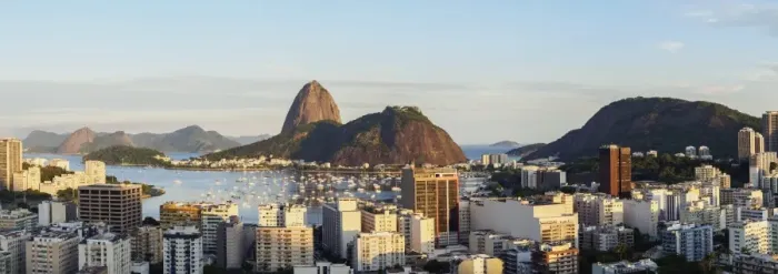 Framed Print : View over Botafogo towards the Sugarloaf Mountain, Rio de Janeiro, Brazil, South America Framed Print : View over Botafogo towards the Sugarloaf Mountain, Rio de Janeiro, Brazil, South America