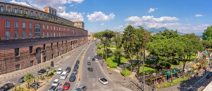 Framed Print : View of Caruso Musium overlooking Litoranea Park with Mount Vesuvius, Naples, Campania, Italy, Europe Framed Print : View of Caruso Musium overlooking Litoranea Park with Mount Vesuvius, Naples, Campania, Italy, Europe