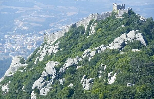 View of Castelo ds Mouros (Moorish Castle)