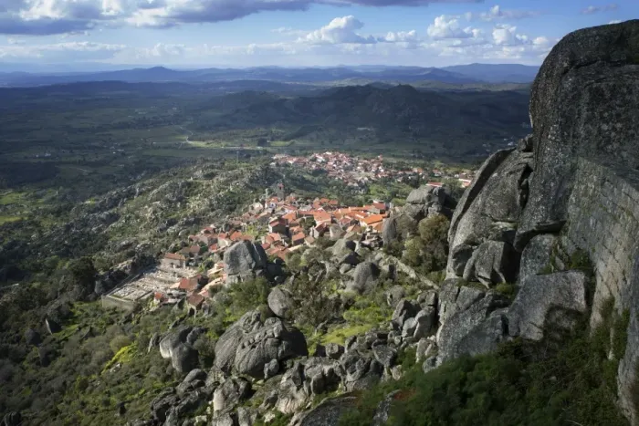 Framed Print : View from the castle of the medieval village of Monsanto in the municipality of Idanha-a-Nova Framed Print : View from the castle of the medieval village of Monsanto in the municipality of Idanha-a-Nova