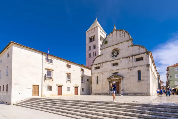 Framed Print : View of Catholic Church and Museum, Zadar, Zadar county, Dalmatia region, Croatia, Europe Framed Print : View of Catholic Church and Museum, Zadar, Zadar county, Dalmatia region, Croatia, Europe