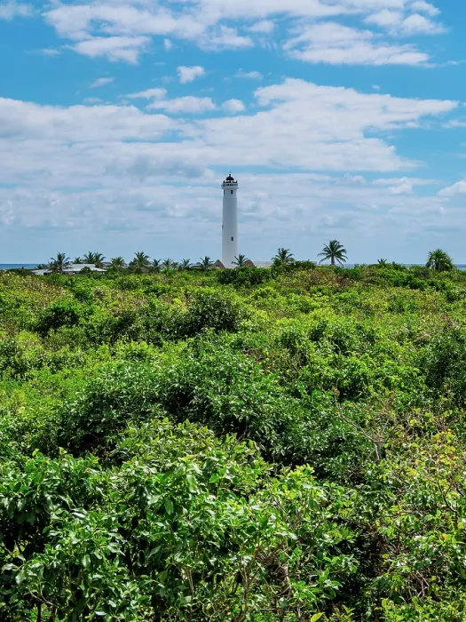 Framed Print : View towards the Celarain Lighthouse, Punta Sur, Cozumel Island, Quintana Roo State, Mexico Framed Print : View towards the Celarain Lighthouse, Punta Sur, Cozumel Island, Quintana Roo State, Mexico