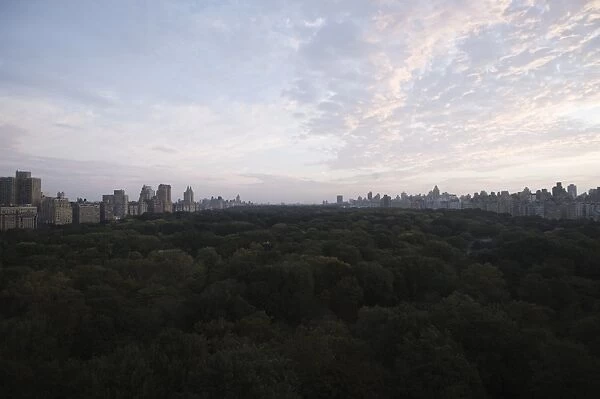 View of Central Park looking north