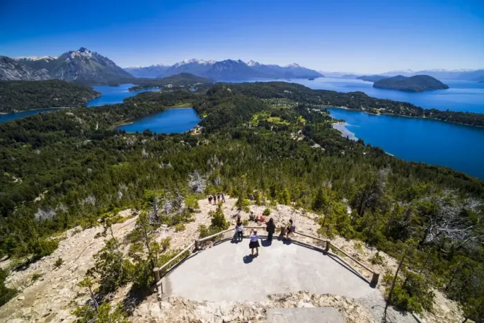 Framed Print : View from Cerro Campanario (Campanario Hill), San Carlos de Bariloche, Rio Negro Province Framed Print : View from Cerro Campanario (Campanario Hill), San Carlos de Bariloche, Rio Negro Province