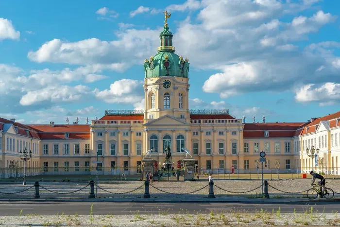 Framed Print : View of Charlottenburg Palace at Schloss Charlottenburg, Berlin, Germany, Europe Framed Print : View of Charlottenburg Palace at Schloss Charlottenburg, Berlin, Germany, Europe