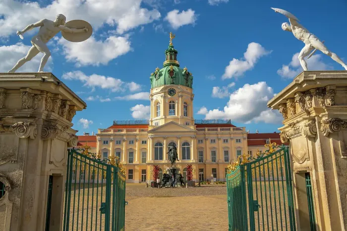 Framed Print : View of Charlottenburg Palace at Schloss Charlottenburg, Berlin, Germany, Europe Framed Print : View of Charlottenburg Palace at Schloss Charlottenburg, Berlin, Germany, Europe