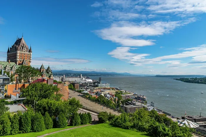 Framed Print : View over Chateau Frontenac and the Saint Lawrence River, Quebec City, Quebec, Canada, North America Framed Print : View over Chateau Frontenac and the Saint Lawrence River, Quebec City, Quebec, Canada, North America