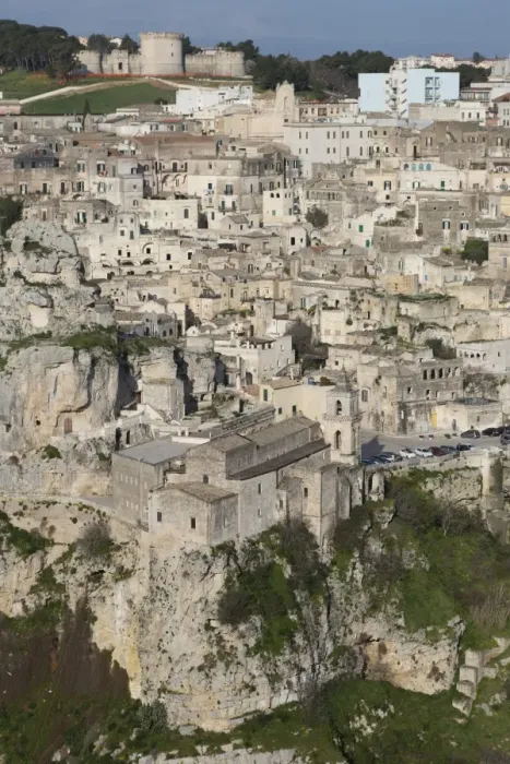 Framed Print : View of Chiesa di San Pietro Caveoso in the Sassi area of Matera and the ravine, Basilicata, Italy, Europe Framed Print : View of Chiesa di San Pietro Caveoso in the Sassi area of Matera and the ravine, Basilicata, Italy, Europe