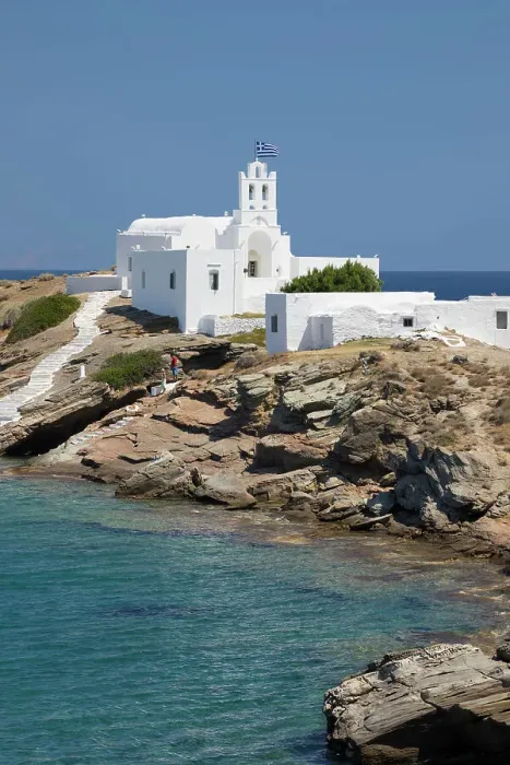 Framed Print : View of Chrisopigi Monastery, Chrisopigi, Sifnos, Cyclades, Aegean Sea, Greek Islands Framed Print : View of Chrisopigi Monastery, Chrisopigi, Sifnos, Cyclades, Aegean Sea, Greek Islands