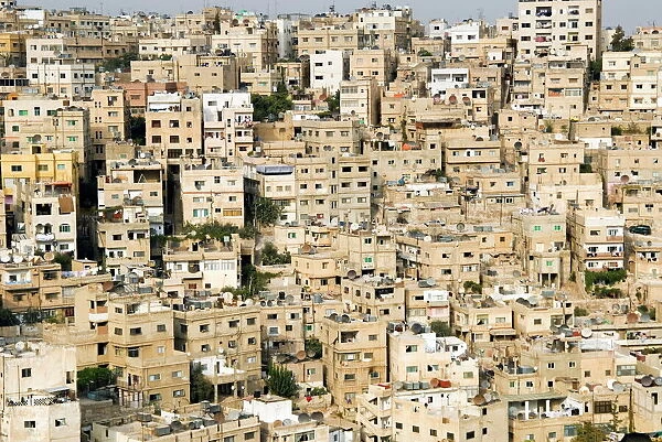 View over city, Amman, Jordan, Middle East