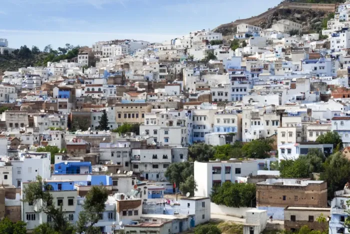 Framed Print : View of the city, Chefchaouen (Chaouen), Tangeri-Tetouan Region, Rif Mountains, Morocco, North Africa, Africa Framed Print : View of the city, Chefchaouen (Chaouen), Tangeri-Tetouan Region, Rif Mountains, Morocco, North Africa, Africa