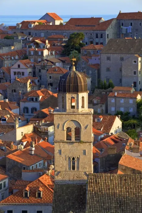 Framed Print : View over City with Franciscan Monastery, UNESCO World Heritage Site, Dubrovnik, Croatia, Europe Framed Print : View over City with Franciscan Monastery, UNESCO World Heritage Site, Dubrovnik, Croatia, Europe