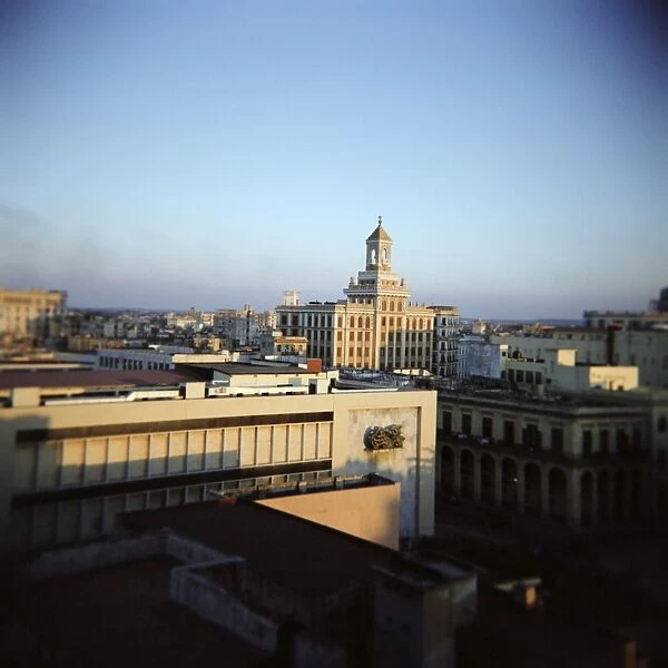 View of city from Hotel Seville, Havana, Cuba, West Indies, Central America