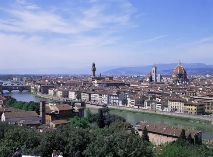 Framed Print : View of city from Piazzale Michelangelo Framed Print : View of city from Piazzale Michelangelo