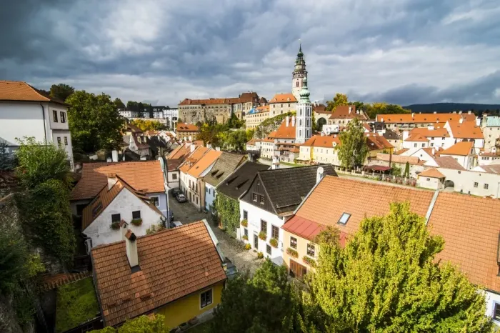 Framed Print : View over the city, UNESCO World Heritage Site, Cesky Krumlov, Czech Republic, Europe Framed Print : View over the city, UNESCO World Heritage Site, Cesky Krumlov, Czech Republic, Europe
