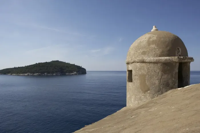 Framed Print : View from the city wall, Dubrovnik, Dalmatian Coast, Croatia, Europe Framed Print : View from the city wall, Dubrovnik, Dalmatian Coast, Croatia, Europe