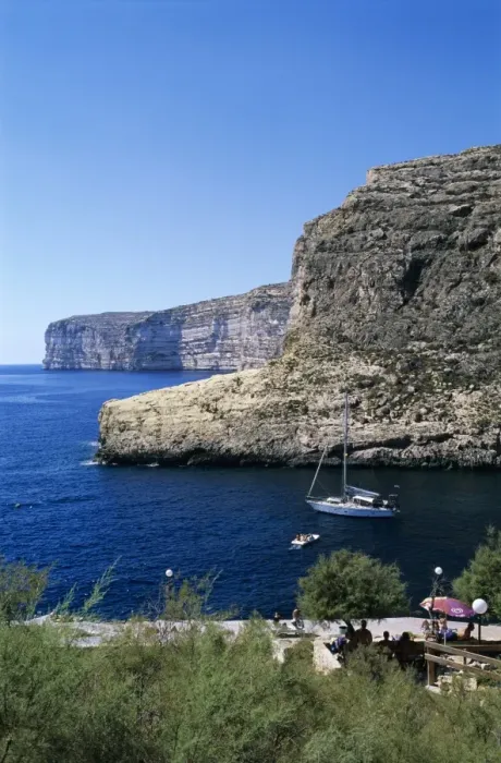 Framed Print : View along cliffs, Xlendi, Gozo, Malta, Mediterranean, Europe Framed Print : View along cliffs, Xlendi, Gozo, Malta, Mediterranean, Europe